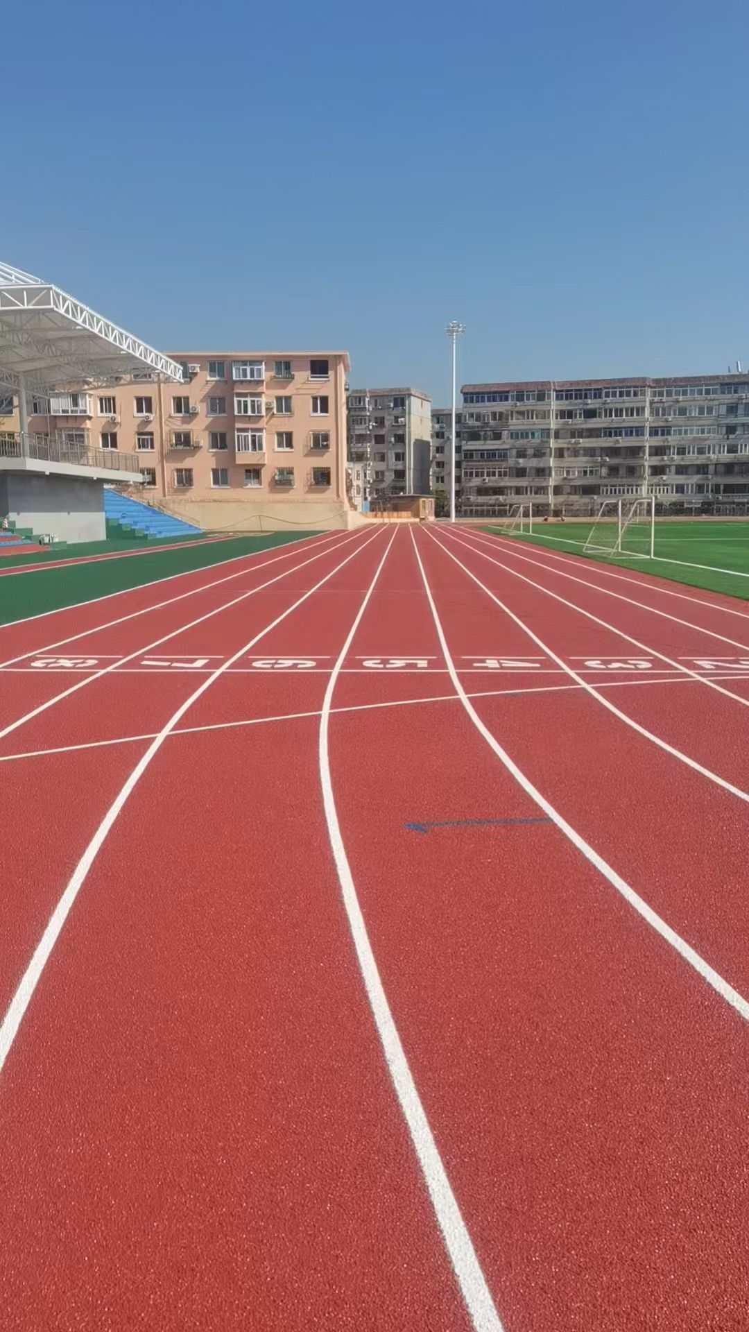 咸阳市学校运动操场渗水跑道 - 厂家